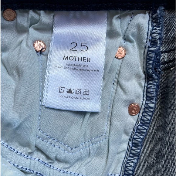 MOTHER The Insider Ankle Length Bootcut Jeans (Cross Your Fingers) Size 25 NWT - Picture 9 of 9